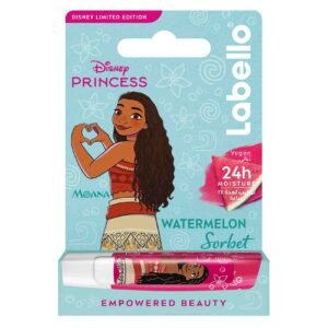 Labello Disney Princess Moana Lip Balm for Kids, Watermelon Sorbet Flavor, 4.8g – Wholesale & Export UAE