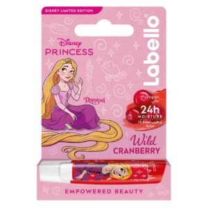 Labello Disney Princess Rapunzel Lip Balm for Kids, Wild Cranberry Flavor, 4.8g – Wholesale & Export UAE