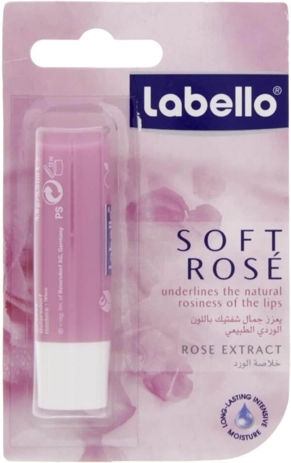 Labello Lip Care Soft Rose 4.8G – Wholesale & Export UAE