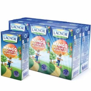 Lacnor No Added Sugar Mango & Fruit Blend Juice, 125ml Pack of 6 – Wholesale & Export UAE