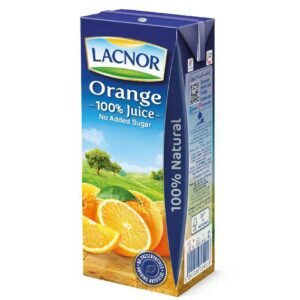 Lacnor No Added Sugar Orange Juice, 180ml – Wholesale & Export UAE