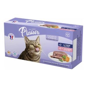 Les Repas Plaisir Sterilised Cats Salmon And Tuna 100g Pack of 4 – Wholesale & Export UAE