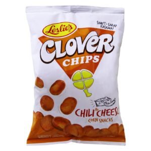 Lesliex27s-Clover-Chips-Chili-And-Cheese-Flavour-Corn-Snack-85g-1 Leslie's Clover Chips Chili And Cheese Flavour Corn Snack 85g – Wholesale & Export UAE