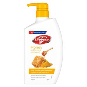 Lifebuoy Antibacterial Body Wash Honey & Turmeric, 500ml – Wholesale & Export UAE