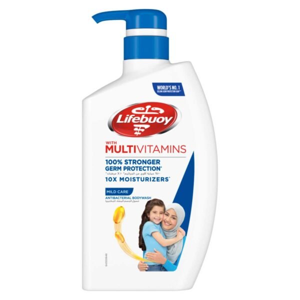 Lifebuoy-Antibacterial-Body-Wash-Mild-Care-500ml Lifebuoy Antibacterial Body Wash Mild Care 500ml – Wholesale & Export UAE