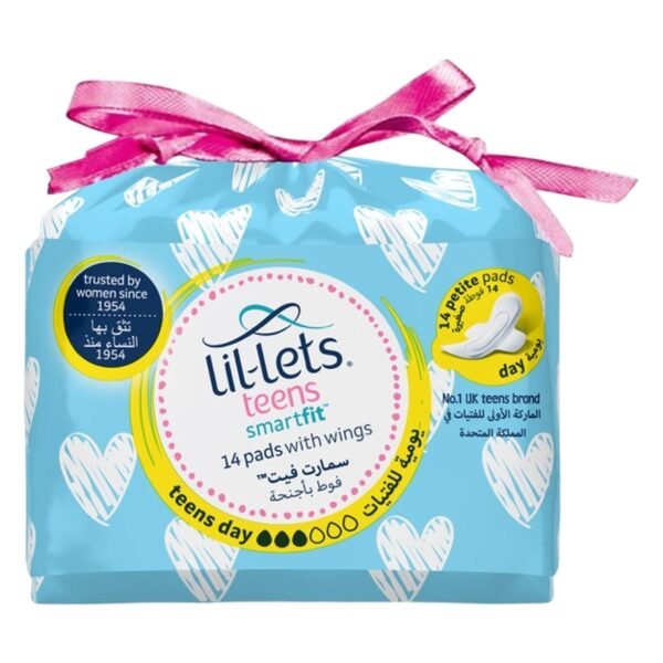 Lil-lets Smartfit Teens Pads with Wings 14 Pads – Wholesale & Export UAE
