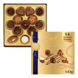 Lindt Swiss Luxury Selection Pralines Deluxe Box, 143g – Wholesale & Export UAE