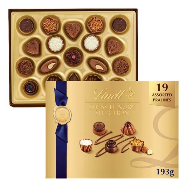 Lindt Swiss Luxury Selection Pralines Deluxe Box, 193g – Wholesale & Export UAE