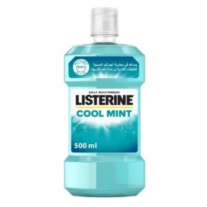 Listerine Cool Mint Mouthwash, Freshens Breath, Gum Protection 500ml – Wholesale & Export UAE