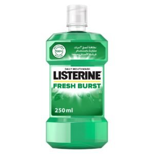 Listerine Fresh Burst Mouthwash, fresh breath, gum protection 250ml – Wholesale & Export UAE