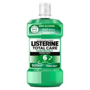 Listerine Total Care Gum Protect Mouthwash Fresh Mint kill 99% germs 500ml – Wholesale & Export UAE