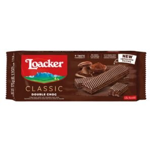 Loacker Classic Double Chocolate Wafers, 175g – Wholesale & Export UAE