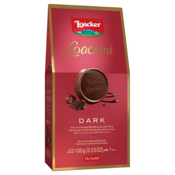 Loacker-Dark-Chocolate-Wafer-100g Loacker Dark Chocolate Wafer, 100g – Wholesale & Export UAE