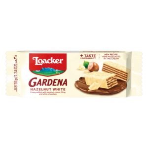 Loacker Gardena Hazelnut White Chocolate Wafer, 38g – Wholesale & Export UAE