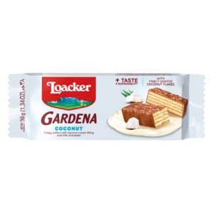 Loacker Gardenia Coconut Cream Milk Chocolate Coated Wafers, 38g – Wholesale & Export UAE