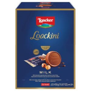 Loacker Loackini Fine Milk Chocolate Wafers, 10g Pack of 45 – Wholesale & Export UAE