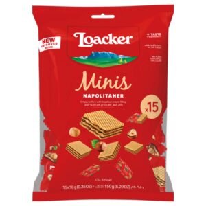 Loacker Minis Napolitaner Chocolate Wafers, 150g – Wholesale & Export UAE