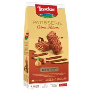 Loacker Patisserie Creme Noisette Wafers, 8.3g Pack of 12 – Wholesale & Export UAE