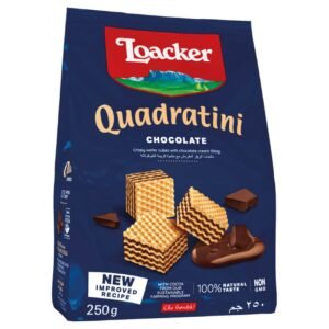 Loacker Quadratini Chocolate Wafer, 250g – Wholesale & Export UAE