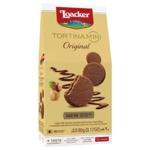 Loacker Tortina Mini Original Chocolate Wafers, 90g – Wholesale & Export UAE