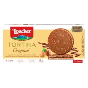 Loacker Tortina Original with Italian Hazelnut Biscuits, 125g – Wholesale & Export UAE