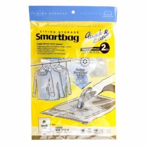 Lock & Lock Living Storage Smart Bag Medium Clear 480x600mm 2 PCS – Wholesale & Export UAE