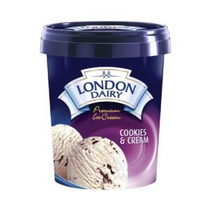 London Dairy Cookies and Cream Ice Cream Tub, 500ml – Wholesale & Export UAE