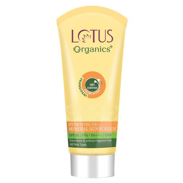 Lotus-Organics-Hydrating-Gel-Mineral-Sunscreen-SPF-30-White-100g-2 Lotus Organics+ Hydrating Gel Mineral Sunscreen SPF 30 White 100g – Wholesale & Export UAE