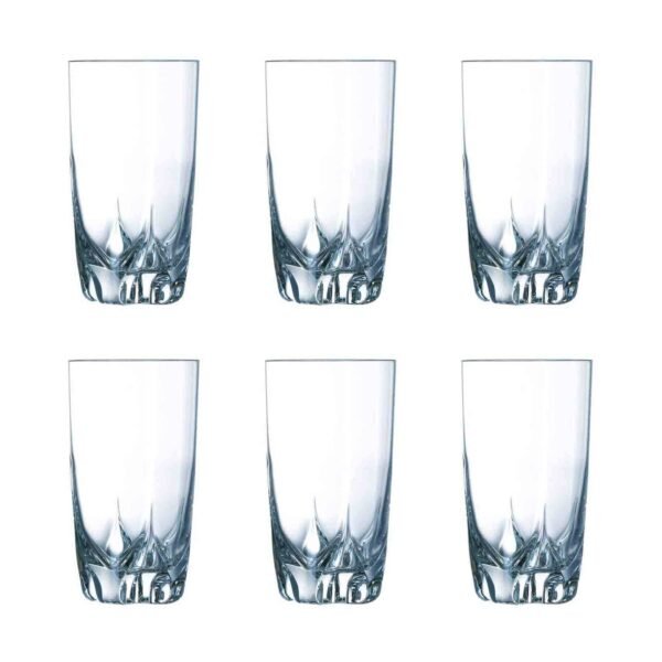 Luminarc Lisbonne Highball Tumbler Set Clear 330ml 3 PCS – Wholesale & Export UAE