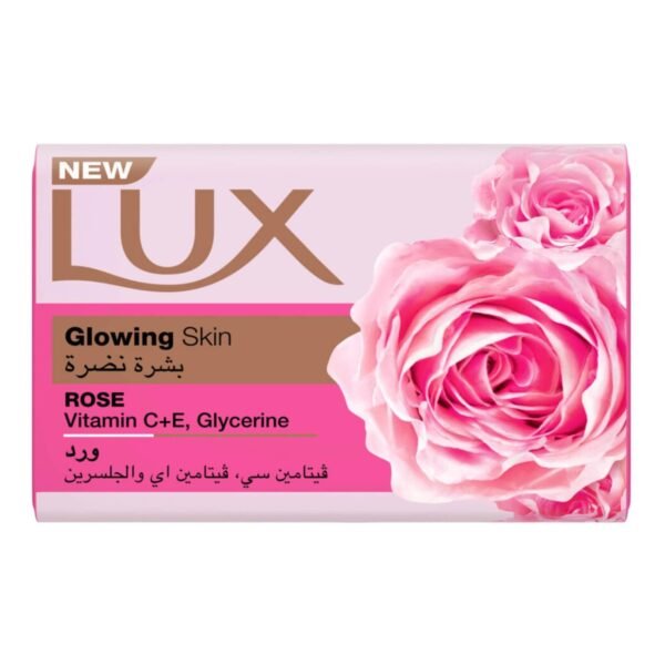 Lux Glowing Skin Rose Soap Bar, 170g – Wholesale & Export UAE