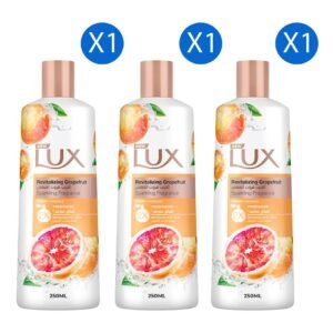 Lux-Revitalizing-Body-Wash-Grapefruit-250ml-Pack-of-3-1 Lux Revitalizing Body Wash, Grapefruit, 250ml Pack of 3 – Wholesale & Export UAE