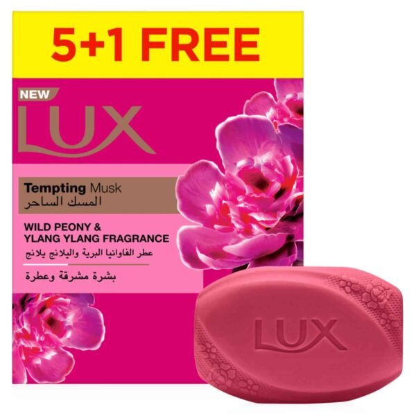 Lux Tempting Musk Soap Bar, 120g, Pack of 6 – Wholesale & Export UAE