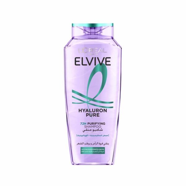L'Oreal Paris Elvive Hyaluron Pure Purifying Shampoo, 400ml – Wholesale & Export UAE