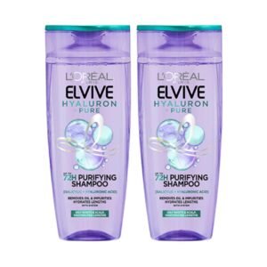 L'Oreal Paris Elvive Hyaluron Pure Shampoo 400ml Pack of 2 – Wholesale & Export UAE
