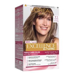 L'Oréal Paris Excellence, 7.1 Ash Blonde – Wholesale & Export UAE