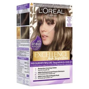 L'Oreal Paris Excellence Ash Supreme Permanent Hair Colour 7.17 Matt Ash Blond – Wholesale & Export UAE