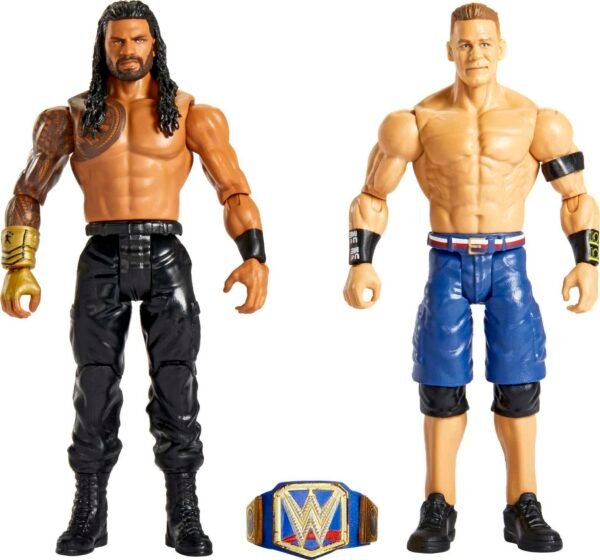 MATTEL WWE Roman Reigns vs John Cena Championship Showdown Action Figures Pack of 26in – Wholesale & Export UAE