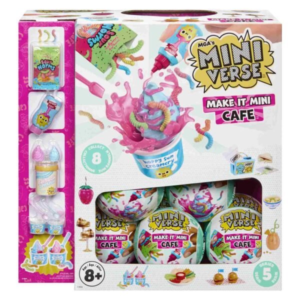 MGA's Miniverse Make It Mini Series 5 Foods Cafe Set, 8 Years+ – Wholesale & Export UAE