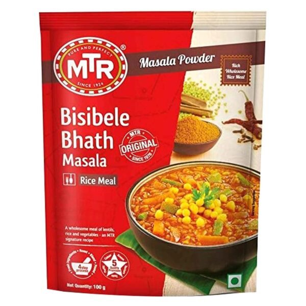 MTR Bisibele Bhath Masala Powder 100g – Wholesale & Export UAE