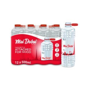 Mai Dubai Low Sodium Drinking Water 500ml Pack of 12 – Wholesale & Export UAE