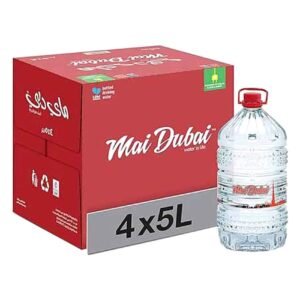 Mai Dubai Low Sodium Drinking Water 5L Pack of 4 – Wholesale & Export UAE