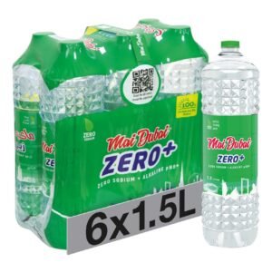Mai Dubai Zero Sodium Alkaline Water, 1.5L, Pack of 6 – Wholesale & Export UAE