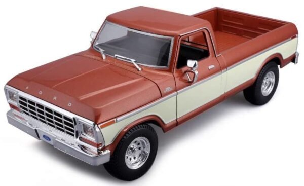 Maisto 118 Scale Model Compatible with Ford Replica Miniature Model Classic Vintage Collectible F150 Pickup 1979 Brown – Wholesale & Export UAE