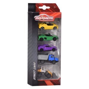 Majorette Die-Cast Street Car Set Multicolour Pack of 5 – Wholesale & Export UAE