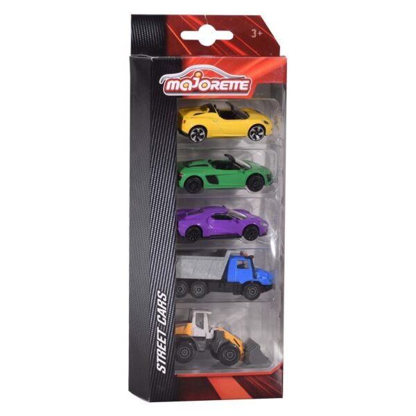 Majorette Die-Cast Street Car Set Multicolour Pack of 5 – Wholesale & Export UAE