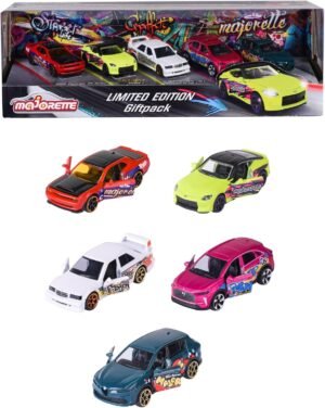 Majorette - Giftpack Sl 11 5Pcs - Set Of 5 Vehicles Including 2 Exclusive - Limited Edition Graffiti - Metal Die-Cast , 1:64 Scale – Wholesale & Export UAE