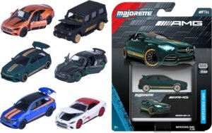 Majorette MeRCedes-Amg Deluxe Cars 6 Assorted - Metal Sports Car Die-Cast, Premium Collection with Opening Parts and Realistic Details, 8502 – Wholesale & Export UAE