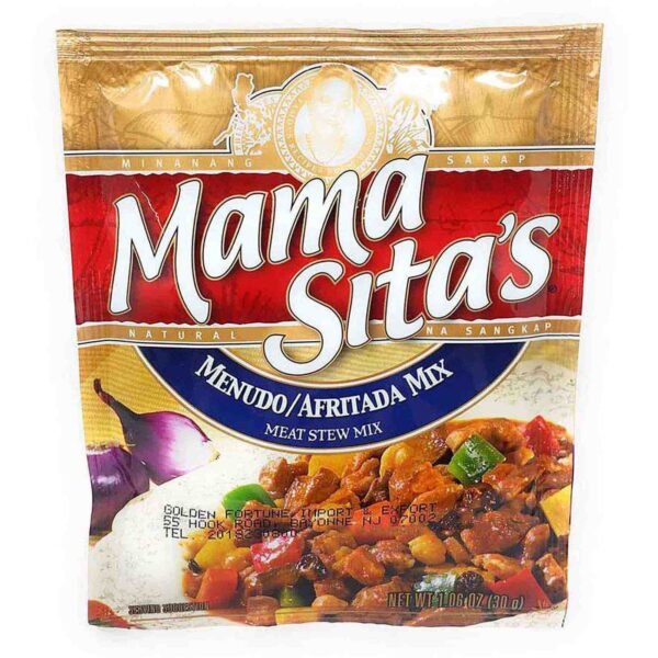 Mama Sita's Stew Menudo Afritada Stew Meat Mix, 30g – Wholesale & Export UAE