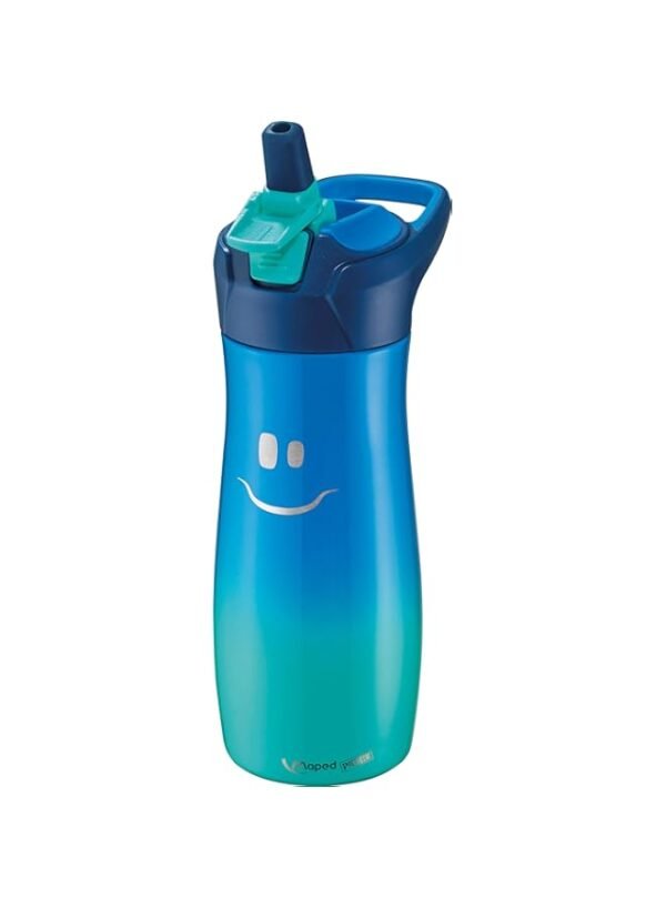 Maped 871303 Concept Kids Stainless Steel Water Bottle 580 ml Blue 580 ml – Wholesale & Export UAE