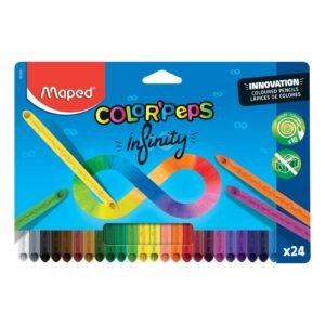Maped Color'Peps Infinity Color Pencils Multicolour 24 PCS – Wholesale & Export UAE